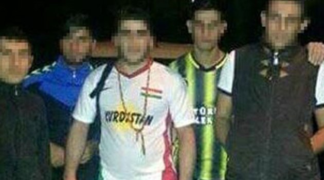 'Kürdistan' yazılı forma Kiraz'ı gerdi