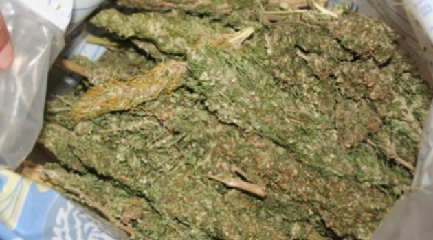 Lice'de 1 ton esrar ele geçirildi