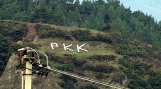 Manisa'yı karıştıran 'PKK' yazısı