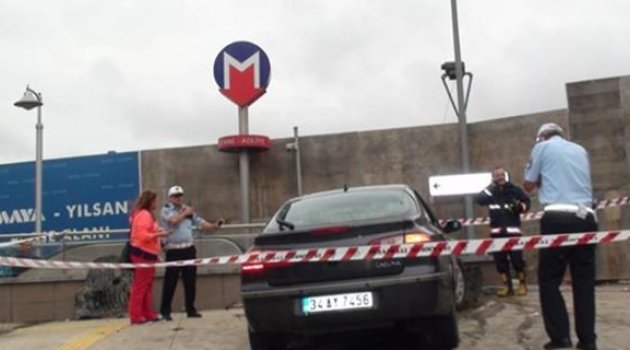 Metro girişine dalan genç anneye 6 yıl hapis!
