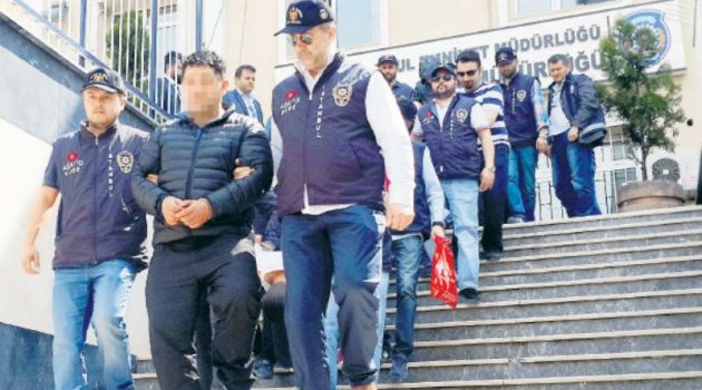 Motosiklet fareleri adliyeye sevk edildi