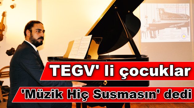 'Müzik Hiç Susmasın' dedi