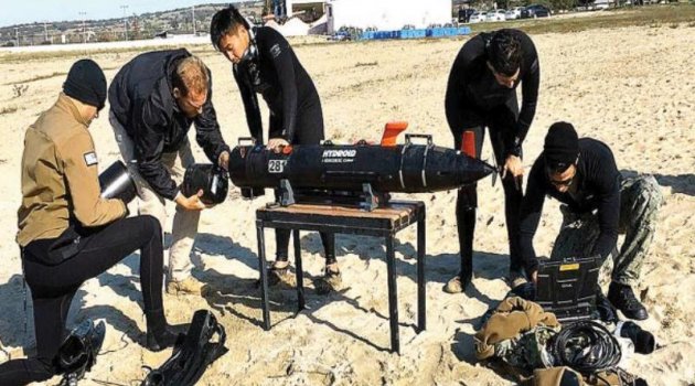 Nusret adına Körfez’de mayın tatbikatı