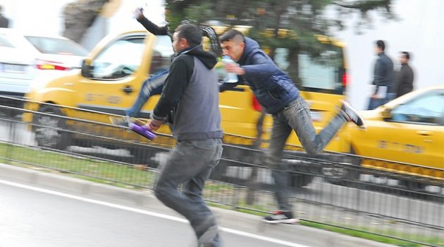 Onlar kaçtı zabıta kovaladı!