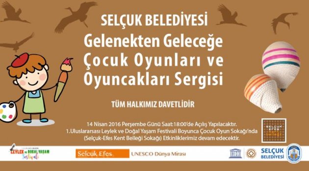 Oyuncakların renkli dünyasına sergi ile yolculuk