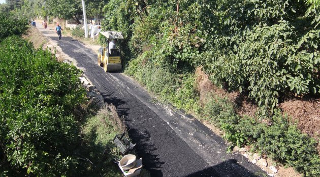 Özdere’de Bozuk Yollar Yenilendi