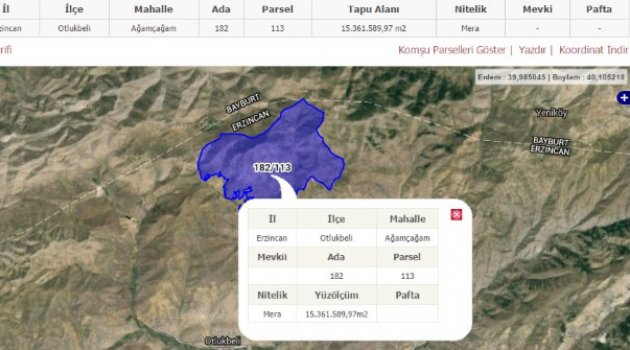 Parsel pafta sorgulaması şifresiz yapılıyor mu?