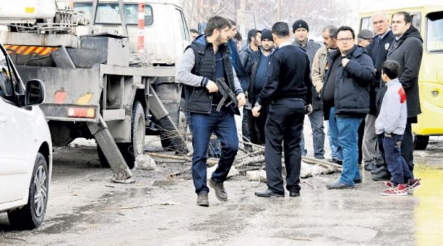 PKK roketi, kenti karanlıkta bıraktı