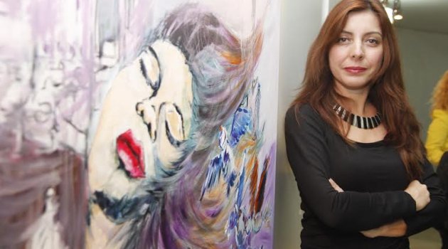 Ressam öğretmenlerin eserleri görücüye çıktı