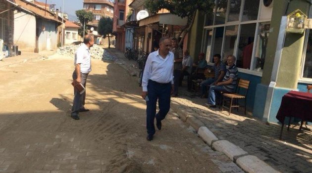 Samsun ve Üzümlü Caddelerine kilit taş döşeniyor