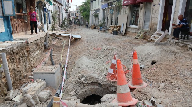 Sanat Sokağı’nda altyapı eylülde tamamlanacak