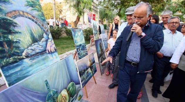 Sanat Sokağında resim zamanı!