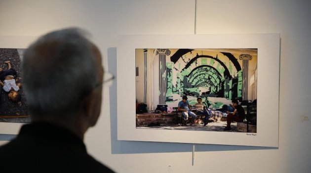 Savaşın acı yüzü bu sergide