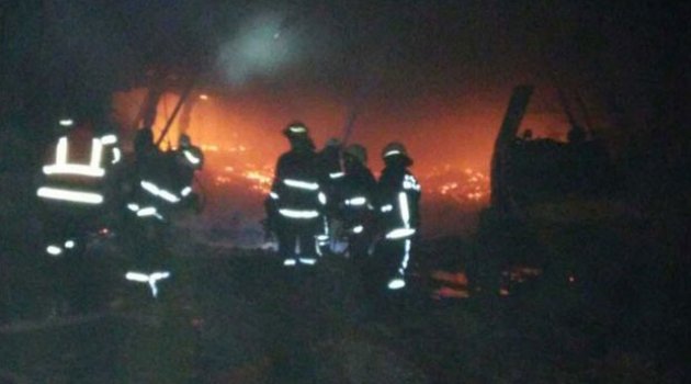 Selçukgazi Tüneli’nde yangın çıktı