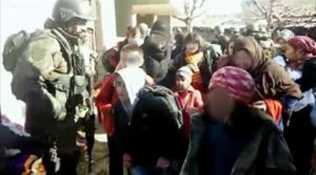 Silopi halkı terörden böyle kaçıyor