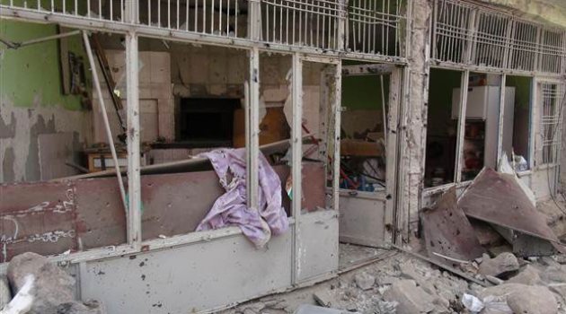 Sokağa çıkma yasağının kalktığı Cizre’de çatışmanın izleri