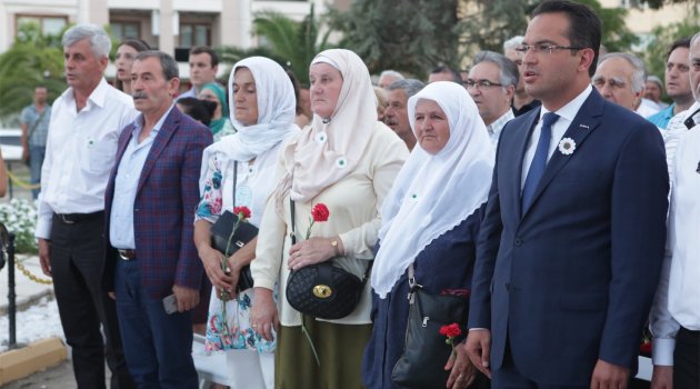 Srebrinca’nın soykırım acısı Bornova’da dile geldi