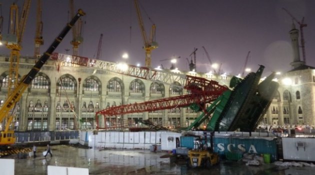 Suudi Arabistan'daki vinç kazasına İzmir'den itiraz