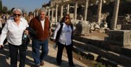 Saraysız Başkan Efes’e hayran kaldı