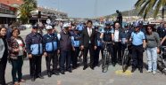 Bisikletli Zabıtra Timi, Foça'da Görev Başında