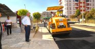 Başkanın asfalt sevinci 