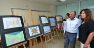 Çiğli Belediyesi’nin yaz dönemi resim kursiyerlerinden muhteşem sergi