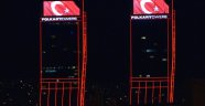 Folkart Kuleleri'nde anlamlı görüntü