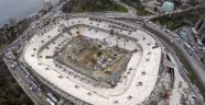 Vodafone Arena'nın inşaatı durduruldu