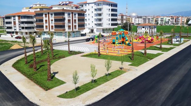 Torbalı'nın en büyük parkı tamamlandı