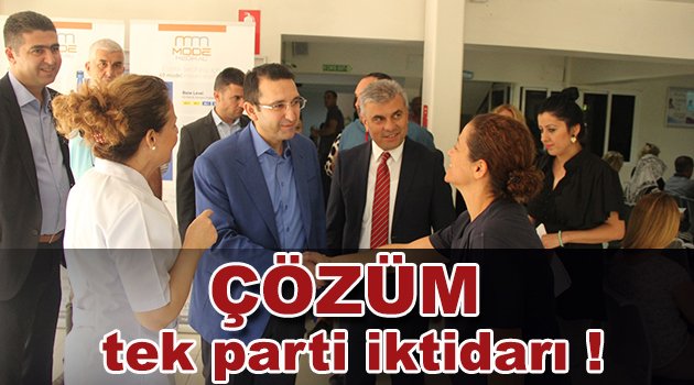 Turhan, ”Tek parti çözüm olacak”