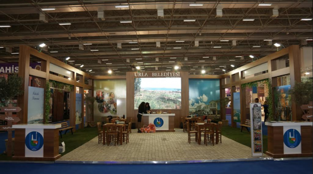 Urla Belediyesi standı Fuar İzmir'de