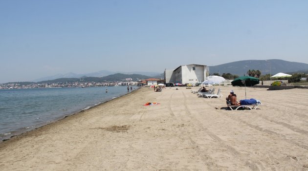 Urla'nın sahilleri pırıl pırıl