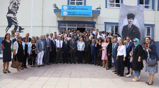 Uzunkuyu'da yeni eğitim-öğretim töreni