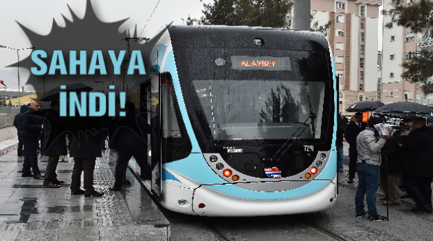 Ve Karşıyaka Tramvayı sahaya indi!