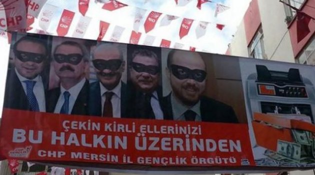 'Yolsuzluk haftası' afişine mahkeme kararı!