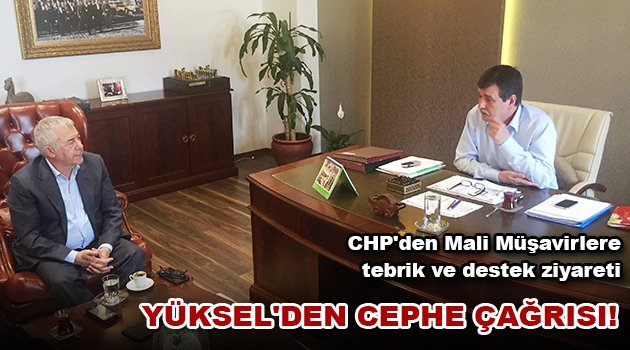 Yüksel'den cephe çağrısı